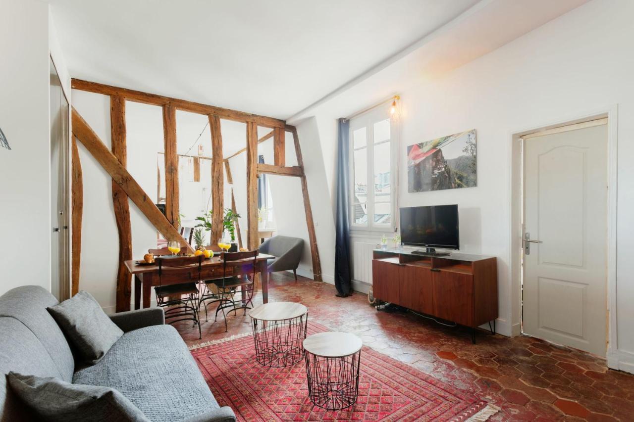Montorgueil Area Paris Center City Apartment Exteriér fotografie