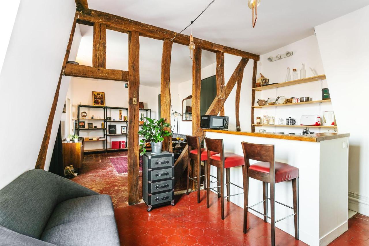 Montorgueil Area Paris Center City Apartment Exteriér fotografie