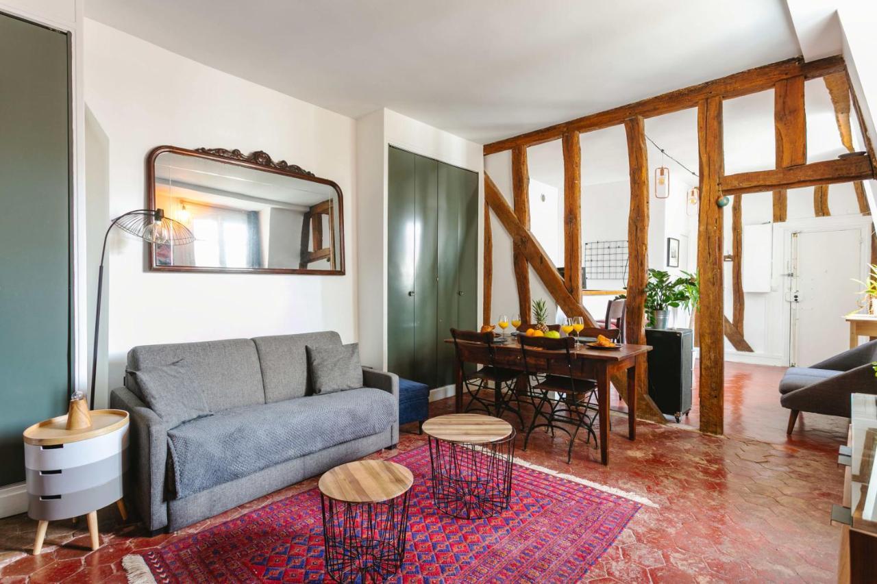 Montorgueil Area Paris Center City Apartment Exteriér fotografie